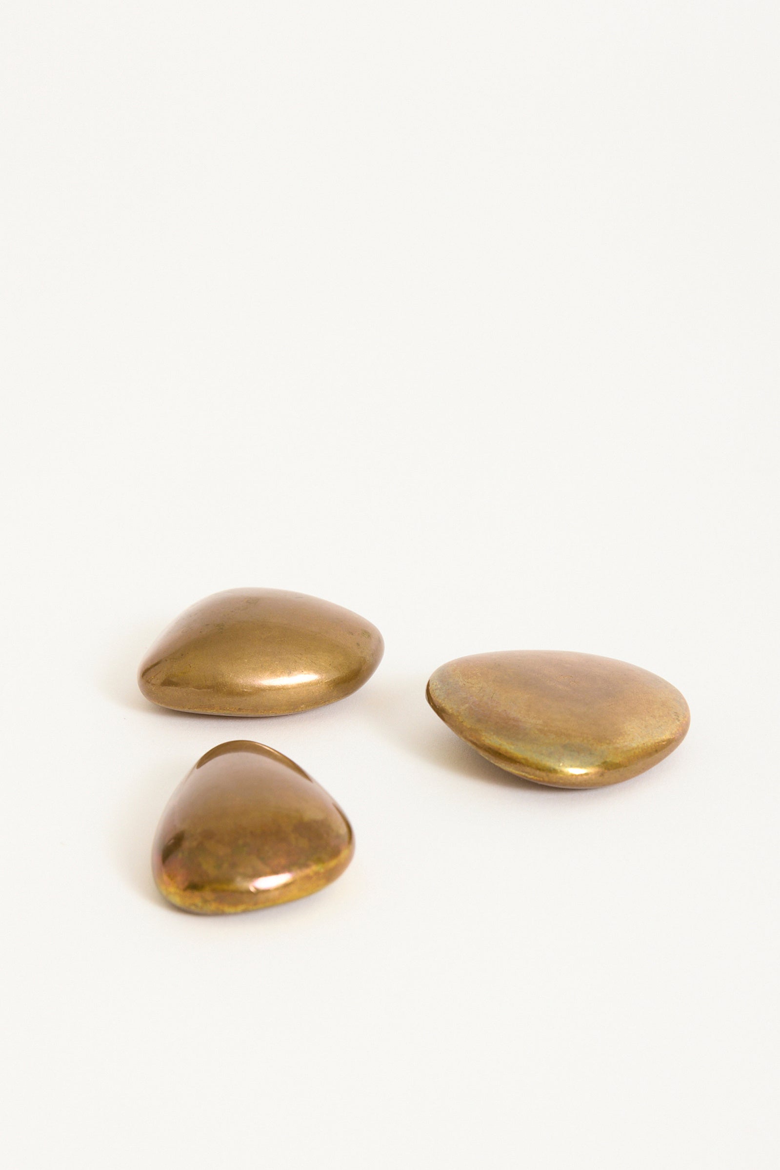 Bronze Pebbles by Monique Gerber